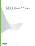 ROI of Software As A Service