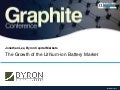 Byron Capital Markets: The Growht of the Lithium-ion Battery Market