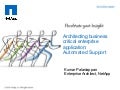 Architecting Business Critical Enterprise Apps-NetApp