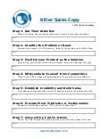 C42 killer sales copy worksheet