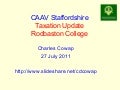 CAAV Tax Tutorial July 2011