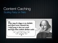 Content Caching with Rails