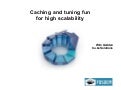 Caching and tuning fun for high scalability @ FOSDEM 2012