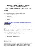 Community Advisory Committee meeting report 16 Feb 2011