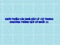 Cac nha vat ly noi tieng
