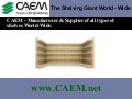 CAEM - Shelving manufacturer & Supplier World-Wide
