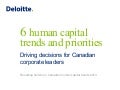 Canadian human capital trends 2013