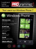Cahier Windows Phone 7 par Programmez