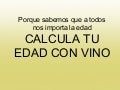 Calculadora del vino