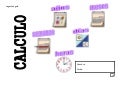 Cálculos de  tiempo  folletos