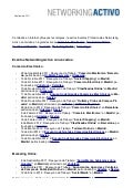 Calendario Desayunos de Trabajo Networking Activo Ordenado por Temas