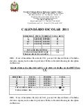 Calendário