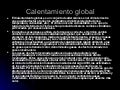 Calentamiento Global Abib