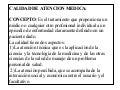 Calidad de atencion medica