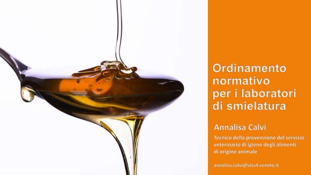 Annalisa Calvi - Ordinamento normat...