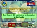 1030 Overview of SRI application and adoption in Cambodia