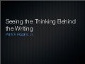 Camden writing