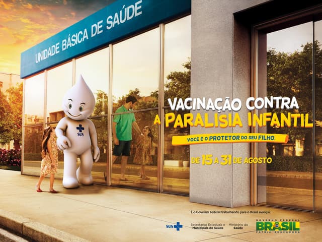 Campanha de Vacinação contra Paralisia Infantil 2015