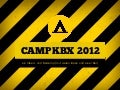 CAMPKBX 2012 Call for Papers