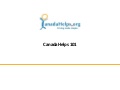 CanadaHelps 101