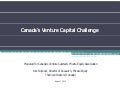 Canada's VC Challenge - A statistical overview - August 2012