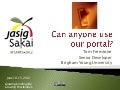 06-13-2012 Can anyone use our portal?