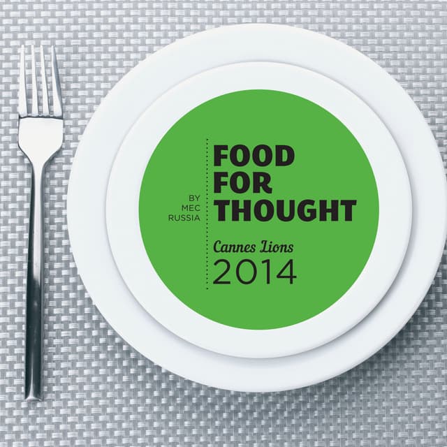 Cannes Lions 2014: Food for thought