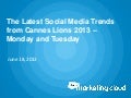 Cannes Lions Festival of Creativity_ Monday and Tuesday report