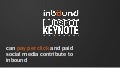 Can pay per click and paid social media contribute to inbound v4