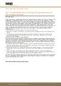 Can The Internet Become The Primary Buying Mechanism For Life Insurance Products?