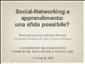 Social-Network e apprendimento: una sfida possibile?