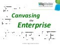 Canvasing the Enterprise
