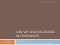 Can We Unlock Locked In Syndrome V0.2
