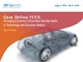 Cars Online 11/12: Changing Dynamics Drive New Developments in Technology and Business Models