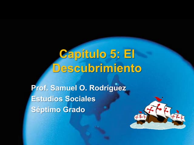 Capítulo 5: El Descubrimiento - Síntesis