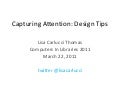Capturing Attention: Design Tips