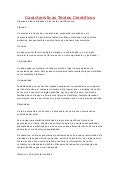 Caracteristicas textos cientificos