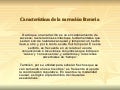 Características de la narración literaria