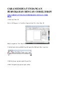 Cara membuat undangan pernikahan dengan corel draw