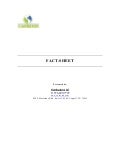 Carbeion Fact Sheet