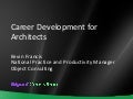 Career Development for Architects