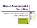 Career assessment & transition