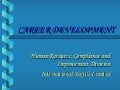 Career  Development( Bridging  Gap)