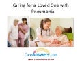Caring for a Loved One with Pneumonia
