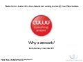 The Cowo Network @ Coworking Europe 2011: "Why a network?" by Massimo Carraro