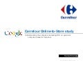 Case study for measuring internet ROI for in-store sales