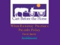 Cart Before The Horse