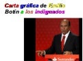 Carta de emilio botín