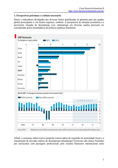Carta desenvolvimentista ii