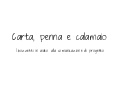 Carta, penna e calamaio